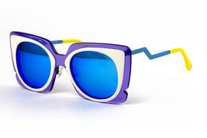 Женские брендовые очки Fendi ff0117s-purple Фиолетовый (o4ki-11812)