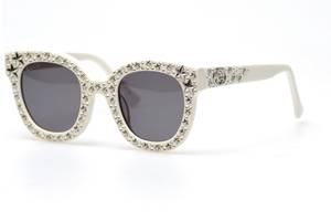 Женские брендовые очки Gucci 0116-004 Белый (o4ki-11208)