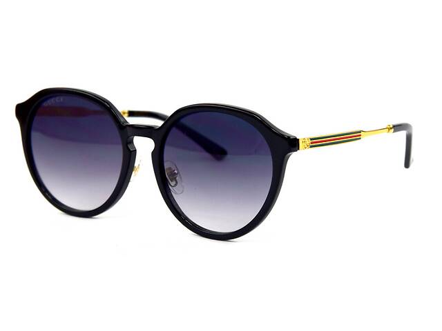 Женские брендовые очки Gucci 205sk-bl Чёрный (o4ki-11749)