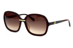 Женские брендовые очки Gucci 3678-rt9 Коричневый (o4ki-11764)