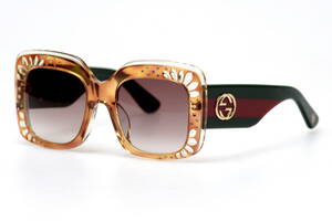 Женские брендовые очки Gucci 3862-gh8yz Коричневый (o4ki-11214)