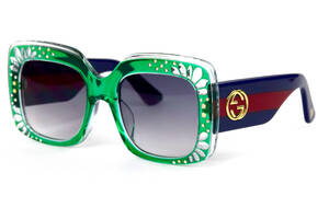 Женские брендовые очки Gucci 3862-yl890 Зелёный (o4ki-11739)