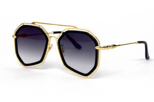 Женские брендовые очки Gucci 5043c1 Золотой (o4ki-12341)
