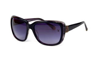 Женские брендовые очки Louis Vuitton 6221c07 Чёрный (o4ki-12293)