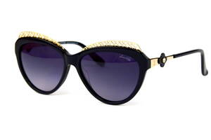 Женские брендовые очки Louis Vuitton 9018c01 Чёрный (o4ki-12274)