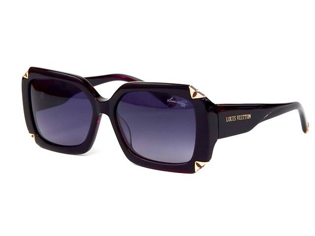 Женские брендовые очки Louis Vuitton z0365e013 Чёрный (o4ki-12282)