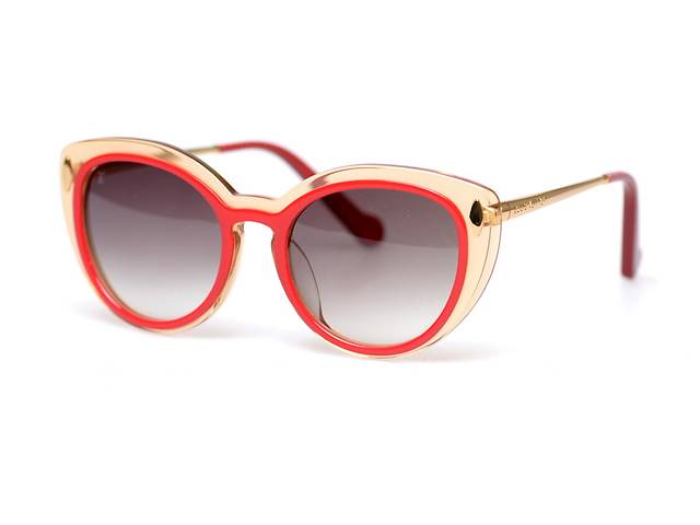 Женские брендовые очки Louis Vuitton z0675e-997 Красный (o4ki-11334)