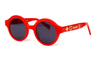 Женские брендовые очки Louis Vuitton z0990w-red Красный (o4ki-12271)