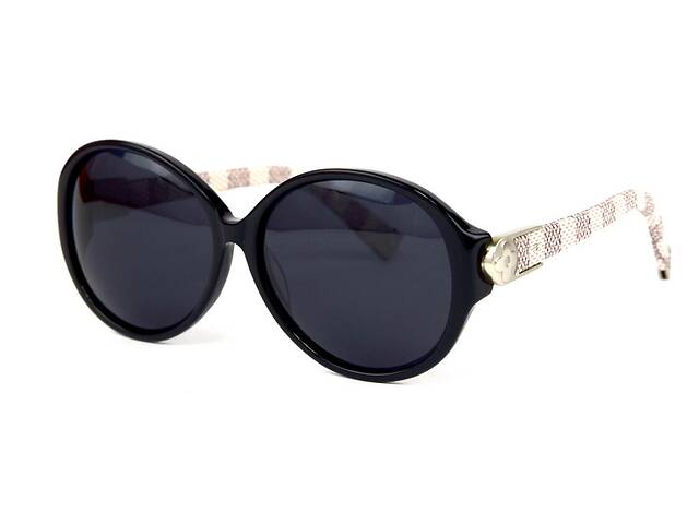 Женские брендовые очки Louis Vuitton z2962-white Чёрный (o4ki-12280)