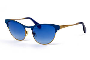 Женские брендовые очки Miu Miu 54-18-blue Синий (o4ki-11874)