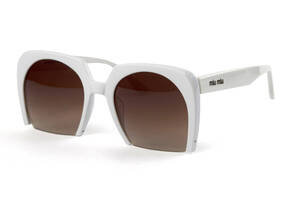 Женские брендовые очки Miu Miu 54-18-white Белый (o4ki-11884)