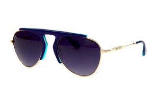 Женские брендовые очки Miu Miu 57-21-blue Синий (o4ki-11879)
