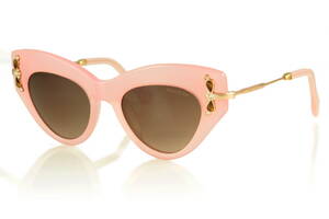 Женские брендовые очки Miu Miu mu04ps-04 Розовый (o4ki-8745)