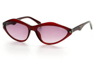 Жіночі брендові окуляри Prada spr05ns Червоний (o4ki-9761)