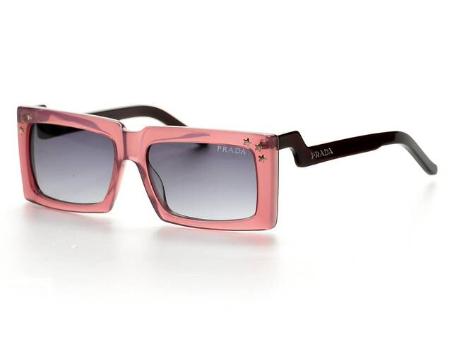 Женские брендовые очки Prada spr69n-4pr Розовый (o4ki-9763)