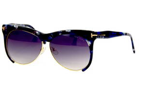 Женские брендовые очки Tom Ford 5830-c06 Синий (o4ki-11632)