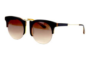 Женские брендовые очки Tom Ford 5972-c02 Коричневый (o4ki-11627)