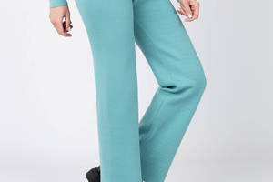 Женские брюки M бирюзовый LAGODOMEE ЦБ-00224058