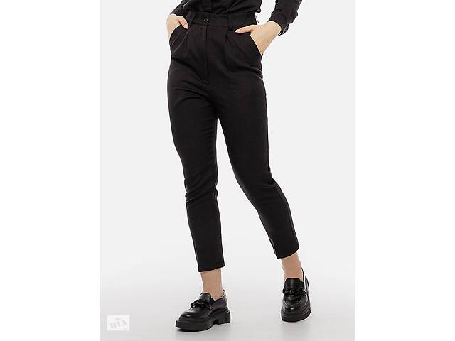 Женские брюки прямые L черный Yes Style ЦБ-00214708
