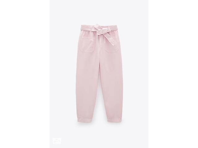 Женские брюки Zara XS розовый 0108021620