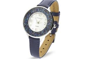 Женские часы Spark Oriso со Swarovski Синий Белый (ZCR34BB)