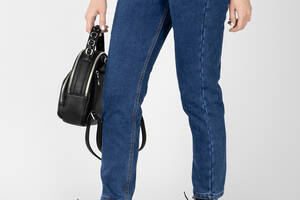 Женские джинсы мом 32 темно-синий FOREST ЦБ-00236635