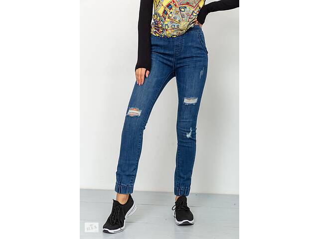 Женские джинсы с манжетами синего цвета 164R139 Ager 36