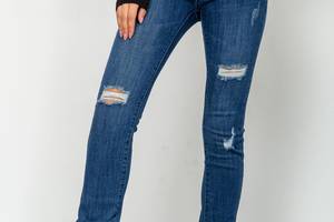 Женские джинсы с манжетами синего цвета 164R139 Ager 38