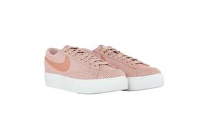 Женские Кроссовки Nike BLAZER LOW PLATFORM ESS Розовый 41 (DN0744-600 41)