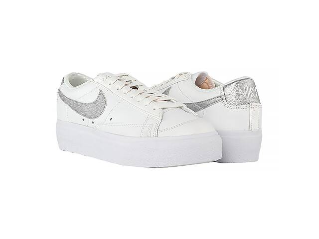 Женские Кроссовки Nike W BLAZER LOW PLATFORM ESS Белый 42 (DQ7571-101 42)