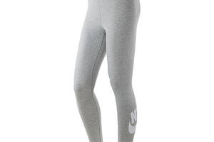 Женские Леггинсы Nike W NSW ESSNTL GX HR LGGNG FTRA Серый XS (7dCZ8528-063 XS)