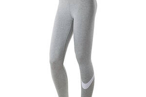 Женские Леггинсы Nike W NSW ESSNTL GX MR LGGNG SWSH Серый S (7dCZ8530-063 S)