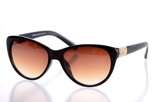 Женские солнцезащитные очки SunGlasses 101c1 Чёрный (o4ki-10192)