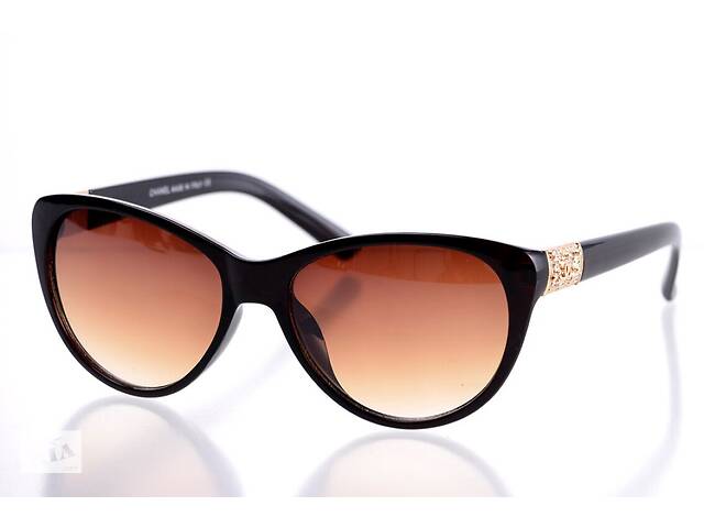 Женские солнцезащитные очки SunGlasses 101c1 Чёрный (o4ki-10192)
