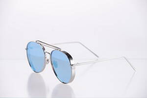 Женские солнцезащитные очки SunGlasses 1649blue Серебряный (o4ki-10150)