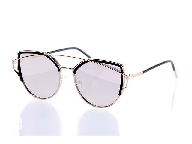 Женские солнцезащитные очки SunGlasses 1901peach Золотой (o4ki-10158)