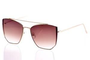 Женские солнцезащитные очки SunGlasses 1915brown Золотой (o4ki-10166)
