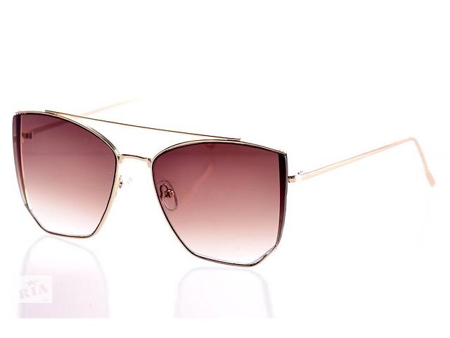 Женские солнцезащитные очки SunGlasses 1915brown Золотой (o4ki-10166)