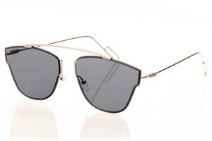 Женские солнцезащитные очки SunGlasses Dior-Techno-black Металлик (o4ki-8358)