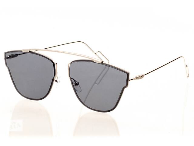 Женские солнцезащитные очки SunGlasses Dior-Techno-black Металлик (o4ki-8358)