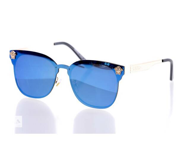 Женские солнцезащитные очки Versace 1953blue Золотой (o4ki-10160)