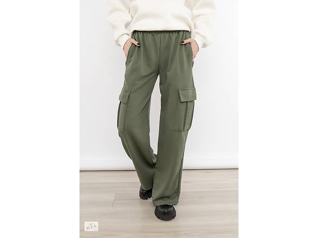 Женские спортивные брюки M оливковый Madmext ЦБ-00233182