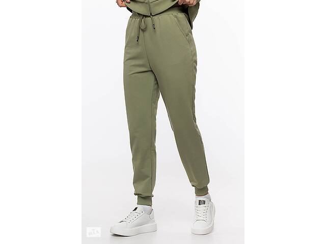 Женские спортивные брюки M оливковый Yuki ЦБ-00210770