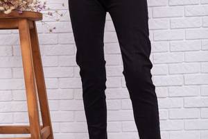 Женские стрейчевые джинсы американки черного цвета 131R2023 Ager 25