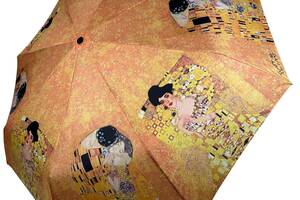 Женский автоматический зонт по мотивам картин Климта 'Золотая Адель' на 8 спиц от Feeling Rain 023609-1