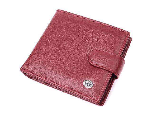 Женский бумажник из натуральной кожи ST Leather 22554 Бордовый