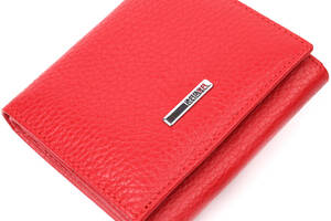 Женский кошелек с монетницей из натуральной кожи KARYA 21380 Красный