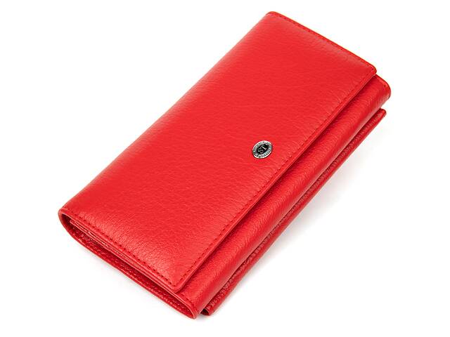 Женский кошелек ST Leather Accessories 19376 Красный