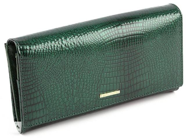 Женский кошелек из кожи Marco Coverna MC-403-2480-7 (JZ6585) зелёный