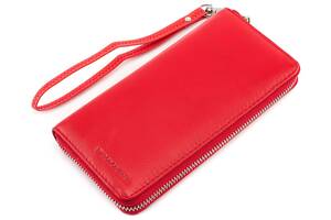 Женский кошелек из кожи Marco Coverna MC-7002-2 (JZ6680) красный